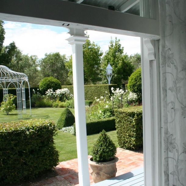 Every room enjoys peaceful garden views